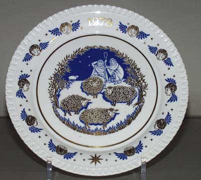 Christmas Plate 1978